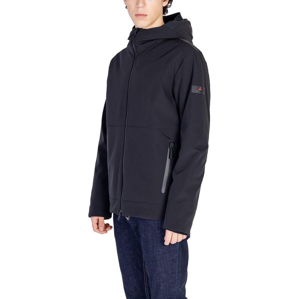 Peuterey Black Polyamide Jackets & Coat PE-15487000009-IT54 | XXL