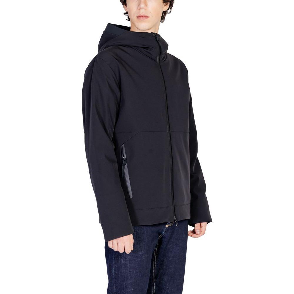 Peuterey Black Polyamide Jackets & Coat PE-15487000009-IT54 | XXL