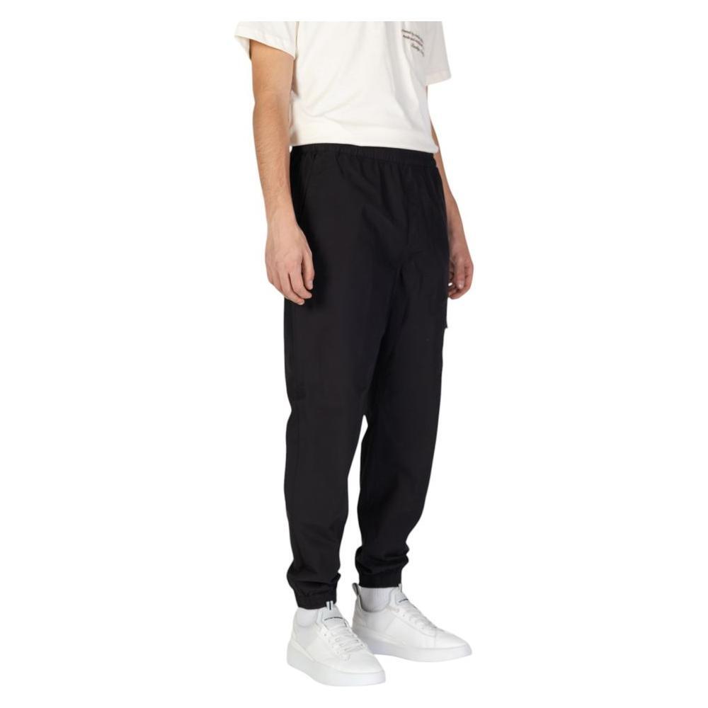 Calvin Klein Jeans Black Cotton Joggers Workout Pant CA-15727900009-IT46 | M
