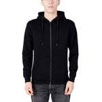 Jack Jones Black Polyester Hoody JA-12993200009-IT44 | S