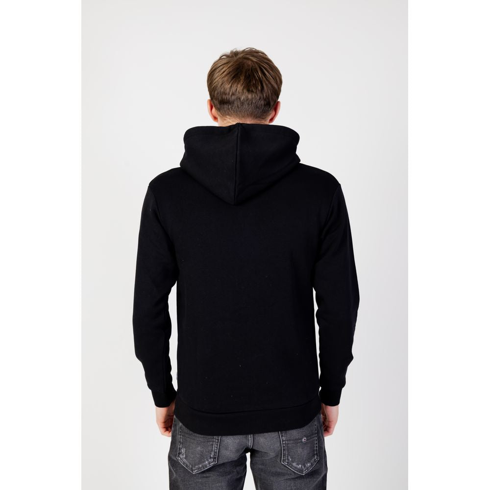 Jack Jones Black Polyester Hoody JA-12993200009-IT44 | S