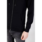 Jack Jones Black Polyester Hoody JA-12993200009-IT44 | S