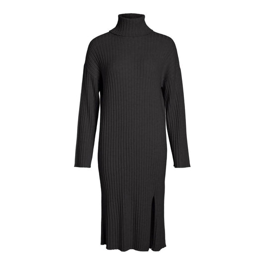 Vila Clothes Gray Nylon Midi VI-13041500138-IT44|L