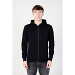 Jack Jones Black Polyester Hoody JA-12993200009-IT44 | S
