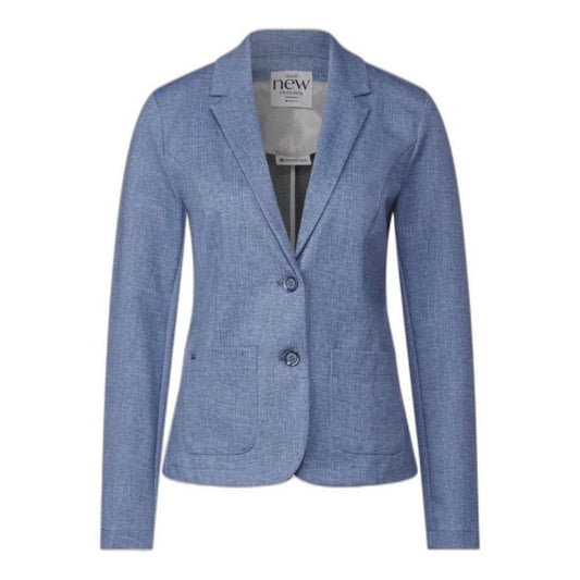 Street One Blue Polyester Blazer ST-13548200126-IT40|S