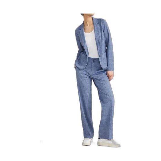 Street One Blue Polyester Blazer ST-13548200126-IT40|S