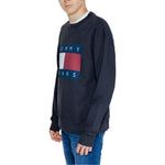 Tommy Hilfiger Jeans Black Cotton Sweatshirt