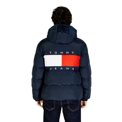 Tommy Hilfiger Jeans Blue Recycled Polyester Jackets & Coat