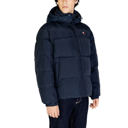 Tommy Hilfiger Jeans Blue Recycled Polyester Jackets & Coat