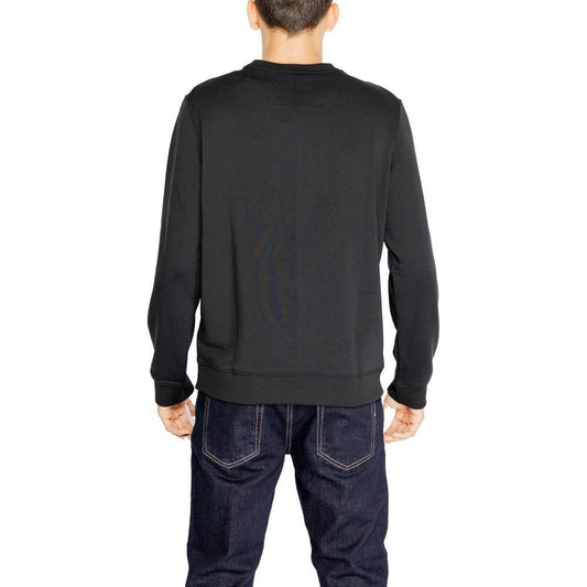 Calvin Klein Sport Black Recycled Polyester Sweatshirt CA-14583600009-IT48 | L