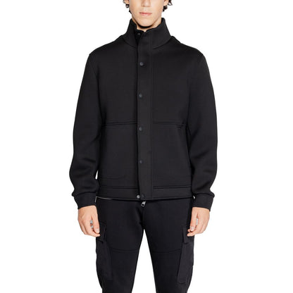 Antony Morato Black Polyester Jackets & Coat