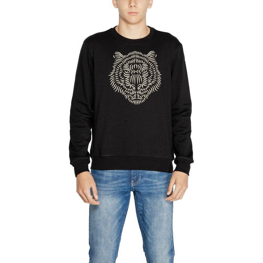 Antony Morato Black Cotton Sweatshirt AN-14635800009-IT52 | XL