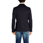 Antony Morato Blue Viscose Blazer
