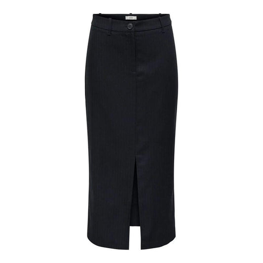 Jacqueline De Yong Gray Polyester Long JA-14926300138-IT42|M
