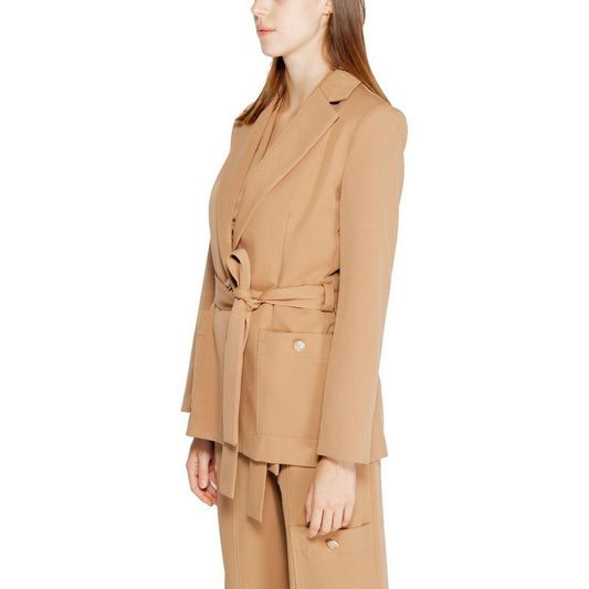 Rinascimento Beige Polyester Blazer RI-14928500309-IT44|L