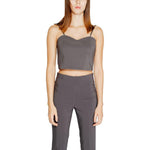 Rinascimento Gray Polyester Top RI-14931600136-IT40|S