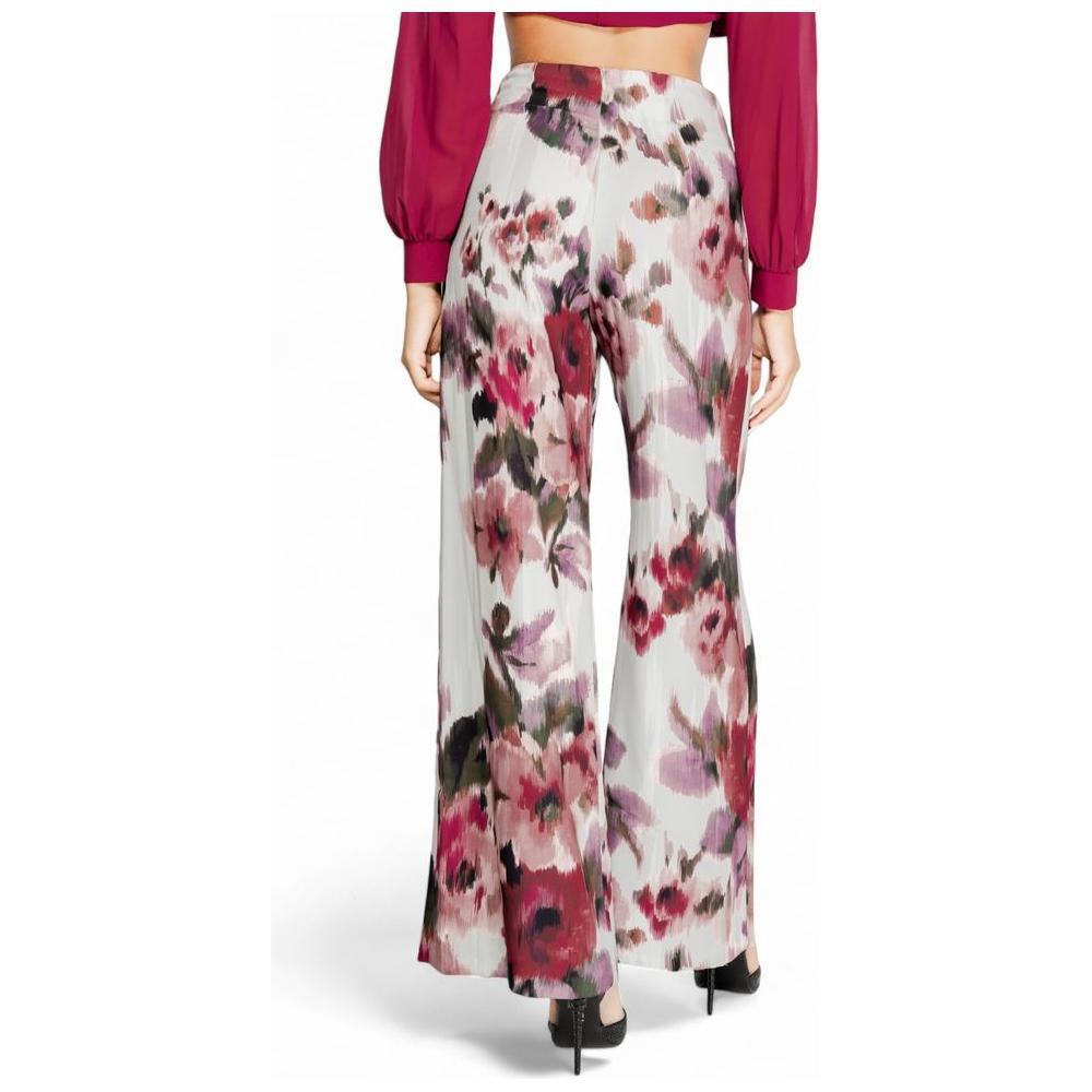 Rinascimento Bordeaux Polyester Pant RI-14931800129-IT38|XS