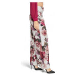 Rinascimento Bordeaux Polyester Pant RI-14931800129-IT38|XS