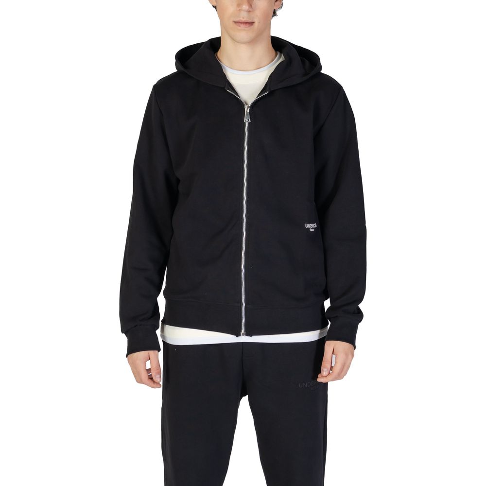 Underclub Black Cotton Hoodie