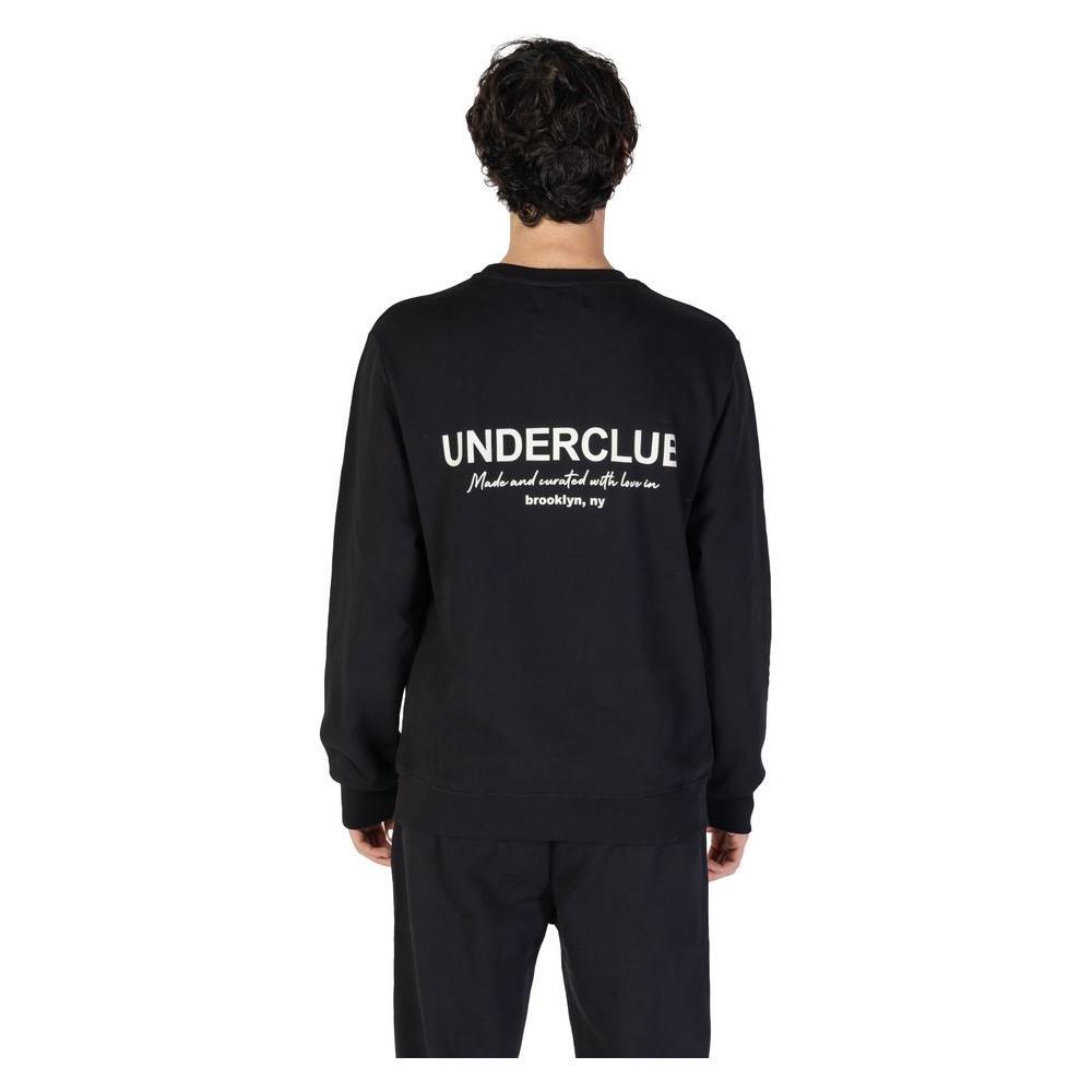 Underclub Black Cotton Sweatshirt UN-15761200009-IT52 | XL