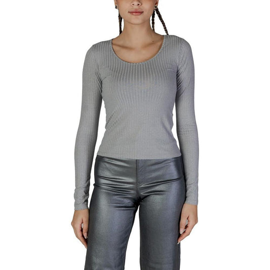 Vero Moda Silver Recycled Polyester Long Sleeve VE-15824900226-IT38|XS