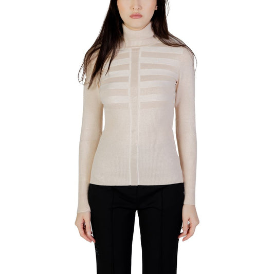 Morgan De Toi Pink Viscose Turtleneck MO-13167900259-IT38|XS