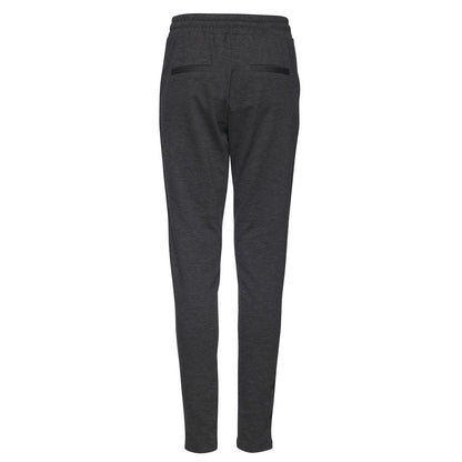 ICHI Gray Polyester Pant