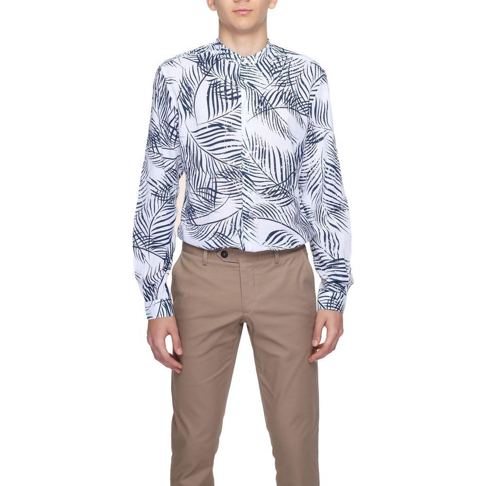 Antony Morato Blue Cotton Shirt