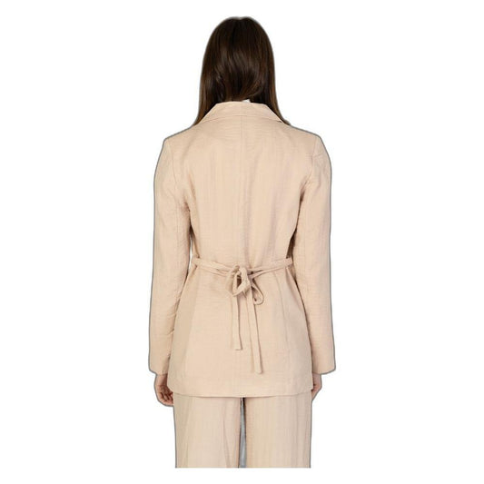 Vero Moda Pink Viscose Blazer VE-13385100259-IT38|XS