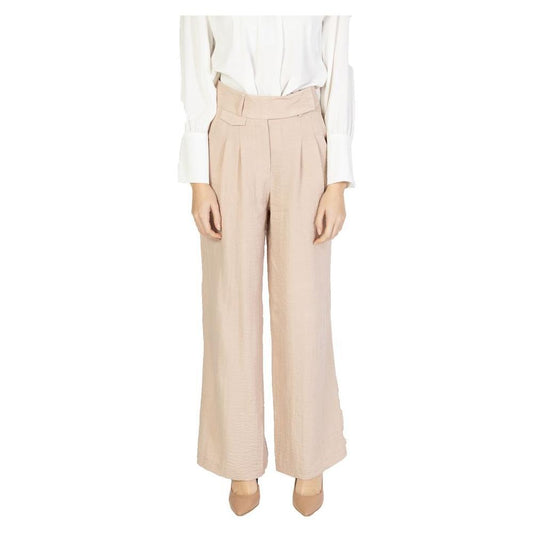 Vero Moda Pink Viscose Pant VE-13385200259-IT42|M