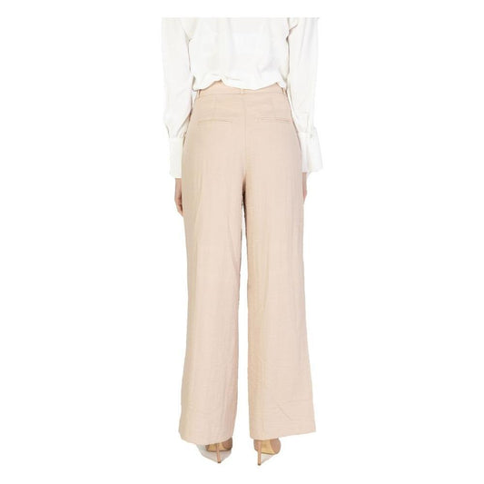 Vero Moda Pink Viscose Pant VE-13385200259-IT42|M