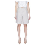 Vero Moda Gray Polyester Bermuda VE-13394300137-IT38|XS