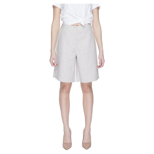 Vero Moda Gray Polyester Bermuda VE-13394300137-IT38|XS