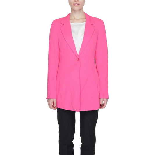 Vero Moda Pink Polyester Blazer VE-13394800134-34 | XXS