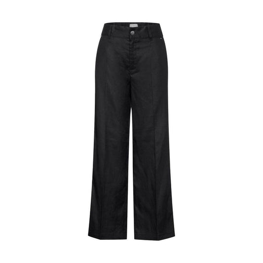 Street One Black Linen Pant