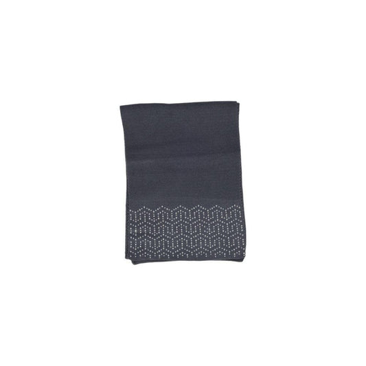 Pieces Gray Polyester Scarf PI-15566400153-ONE SIZE