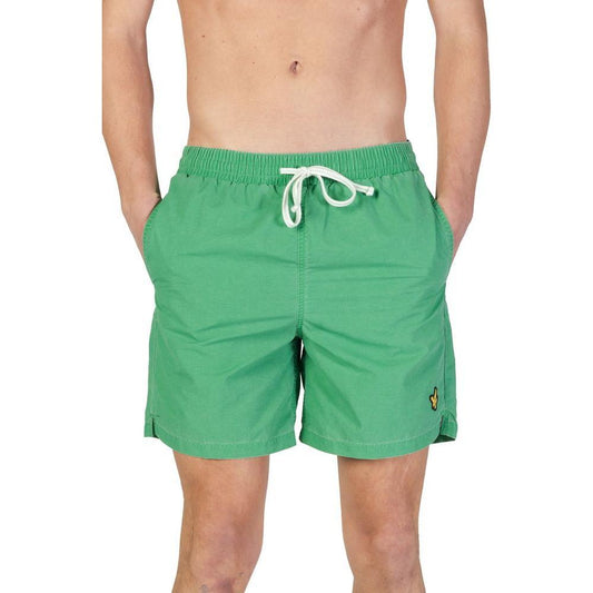 Lyle & Scott Green Nylon Swim Short LY-15824300148-IT44 | S