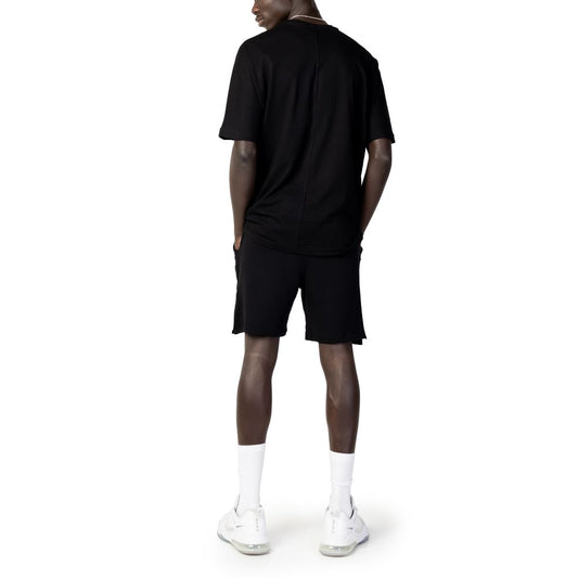 Hydra Clothing Black Cotton Sportswear HY-11221700009-IT44 | S