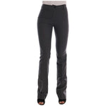 Ermanno Scervino Gray Wool Stretch Slim Pants BYX1157-1