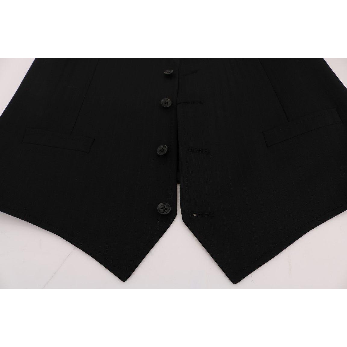 سترة أنيقة مخططة من مزيج الصوف من دولتشي آند غابانا