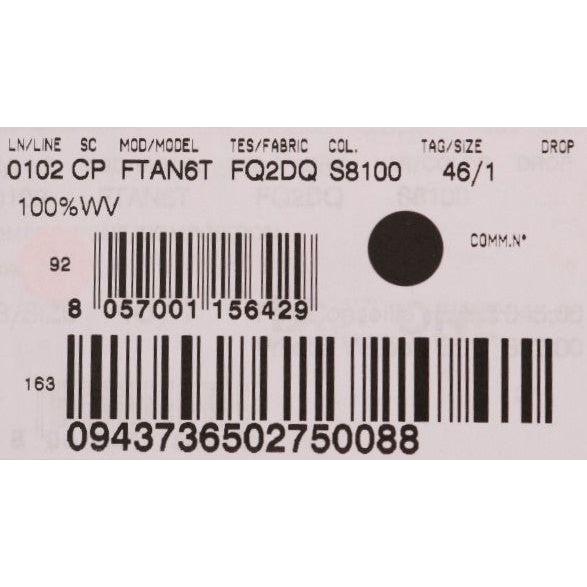 بنطلون كابري من الصوف الأنيق باللون الرمادي من دولتشي آند غابانا