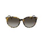 Lacoste Brown Metal Sunglasses