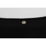 Versace Jeans Black Modal Silk Shift Knee Dress Dress