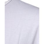 Dolce & Gabbana White Logo Embossed Cotton Crewneck T-shirt