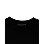 Dolce & Gabbana Black Crew Neck Short Sleeve T-shirt