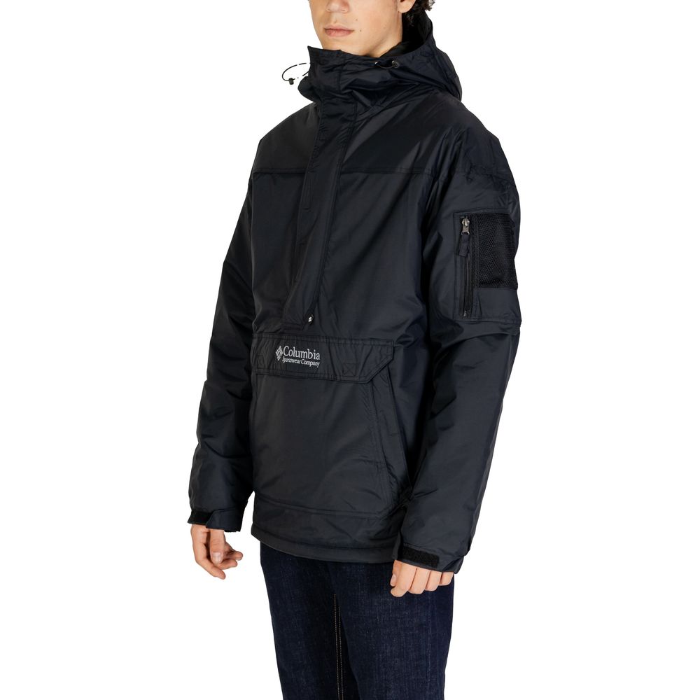 Front view with bag zipped and handles upright.