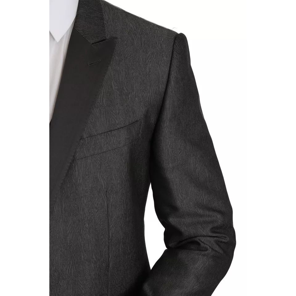 Dolce & Gabbana Gray MARTINI 2 Piece Vest Coat Blazer