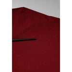 Dolce & Gabbana Maroon Logo Crew Neck Short Sleeves T-shirt