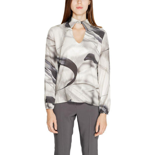 Rinascimento Gray Viscose Blouse RI-14931900136-IT44|L