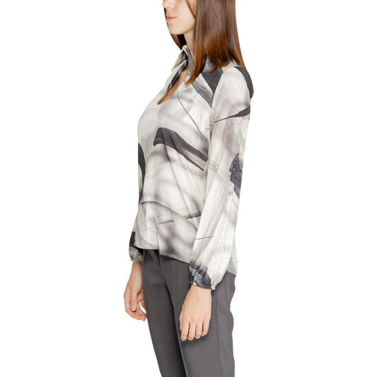 Rinascimento Gray Viscose Blouse RI-14931900136-IT44|L